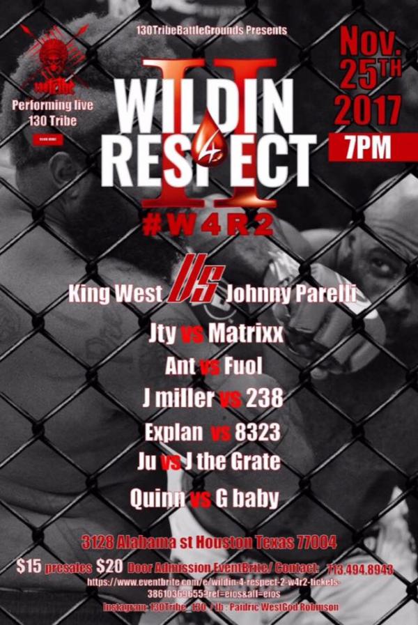 130Tribe Battle Grounds - Wildin 4 Respect II