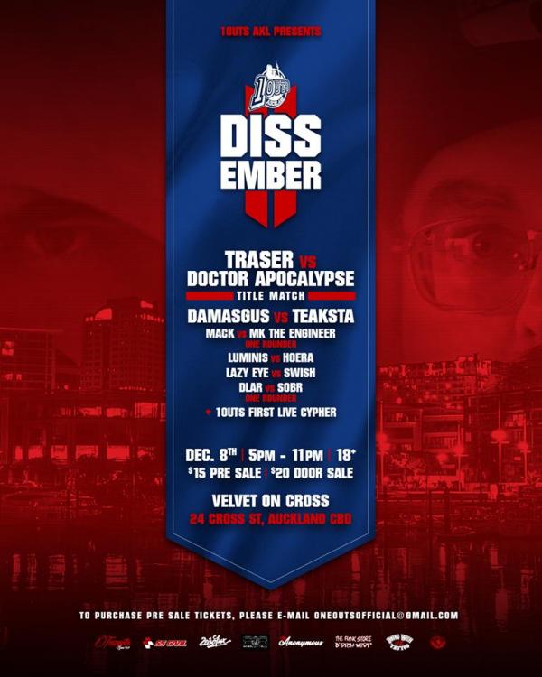 1Outs New Zealand - DISSember II