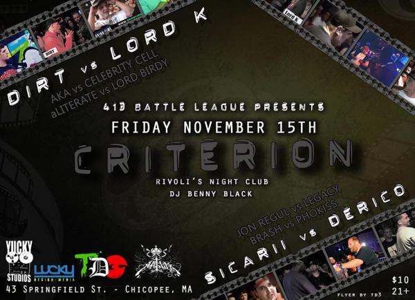 413 Battle League - Criterion