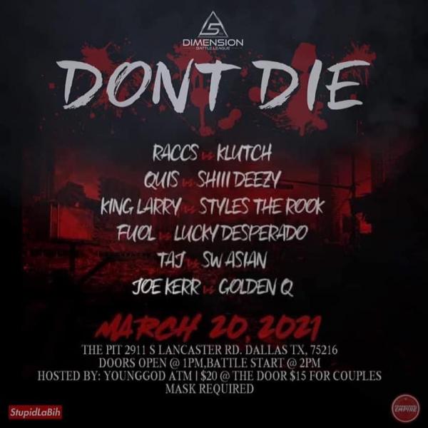 5th Dimension Battle League - Don't Die