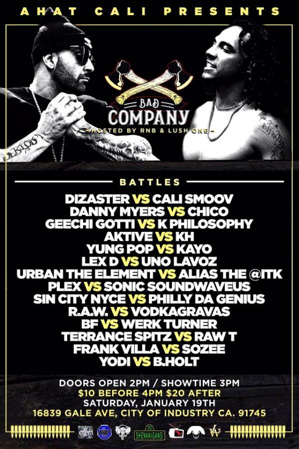 AHAT Cali - Bad Company