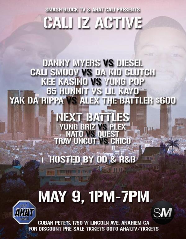 AHAT Cali - Cali Iz Active - May 9 2015