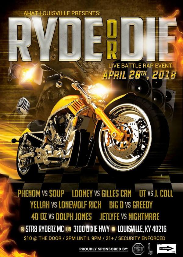 AHAT Louisville - Ryde or Die