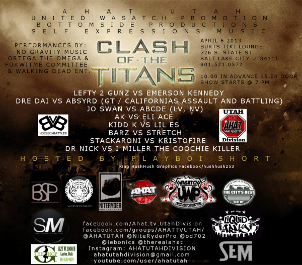 AHAT Utah - Clash of the Titans - AHAT