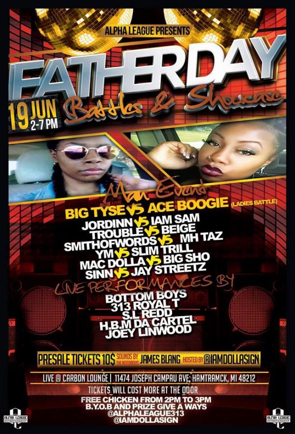 Alpha League Entertainment - Father's Day - Battles & Showcase