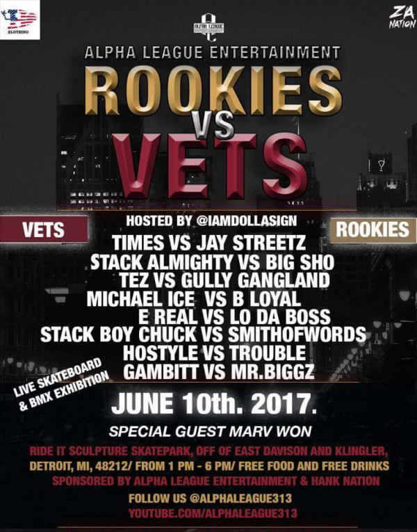 Alpha League Entertainment - Rookies vs. Vets (Alpha League)