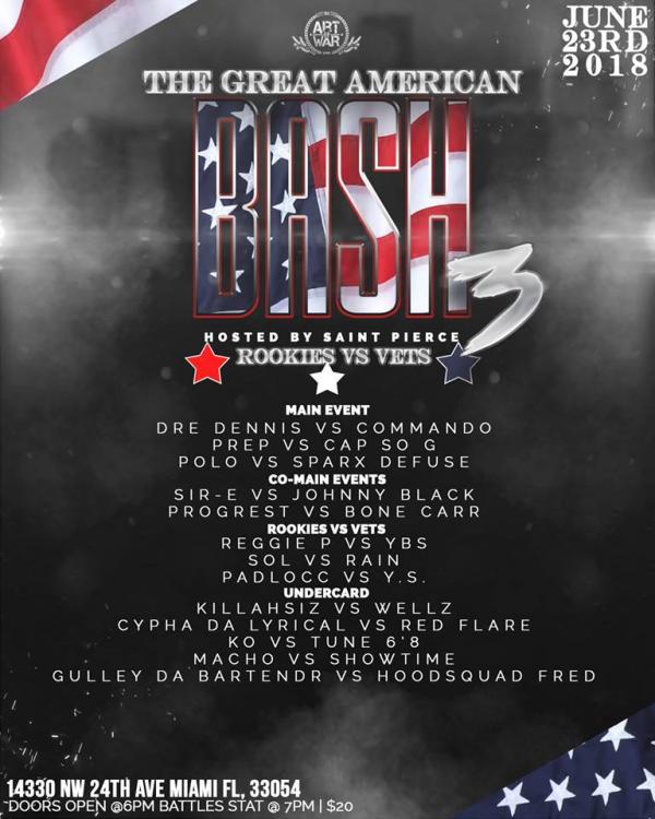 Art of War 305 - The Great American Bash 3