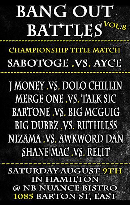 Bang Out Battles - Bang Out Battles Vol 8