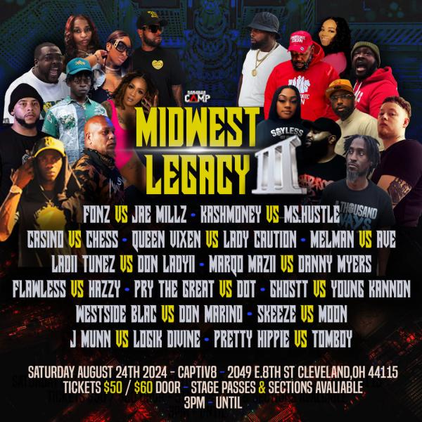 Bar4Bar Rap Battle League - Midwest Legacy III