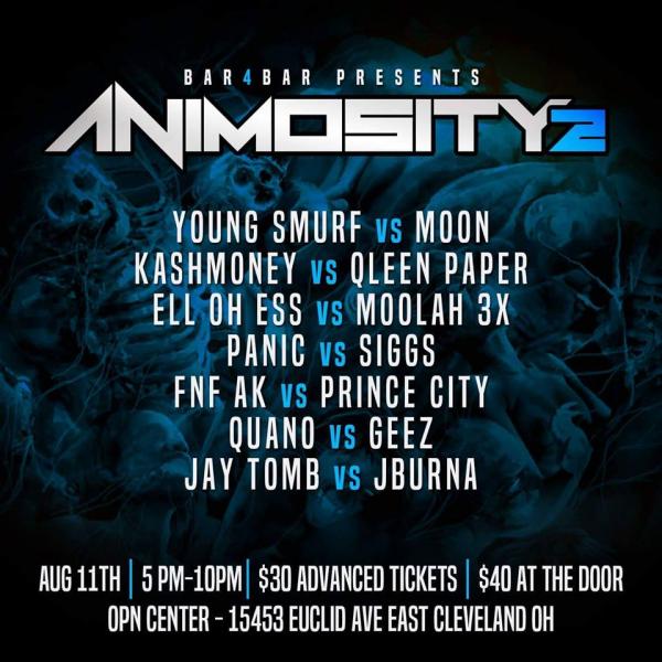 Bar4Bar Rap Battle League - Animosity 2 (Bar4Bar Rap Battle League)