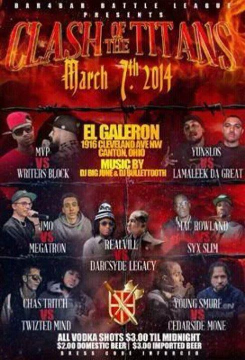 Bar4Bar Rap Battle League - Cleveland vs. Canton