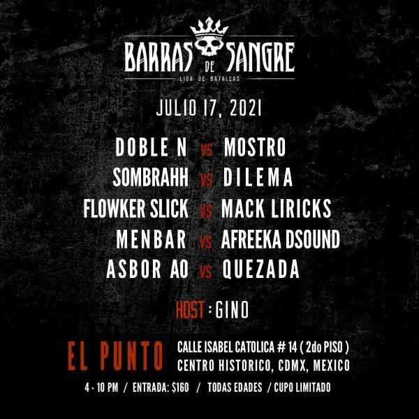 Barras De Sangre - Barras De Sangre (July 17 2021)