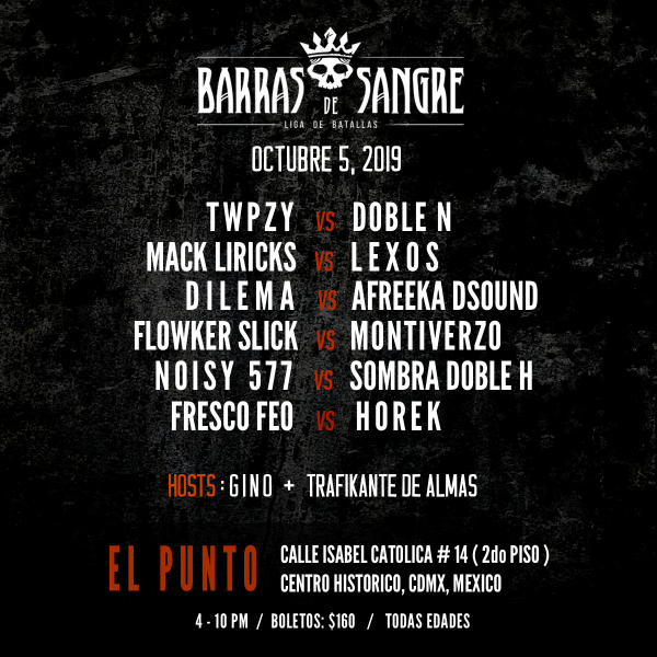 Barras De Sangre - Barras De Sangre (October 5 2019)