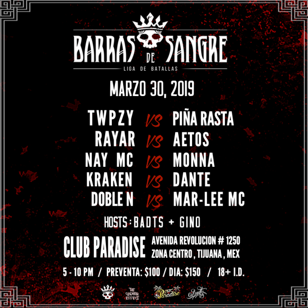 Barras De Sangre - Barras De Sangre VI