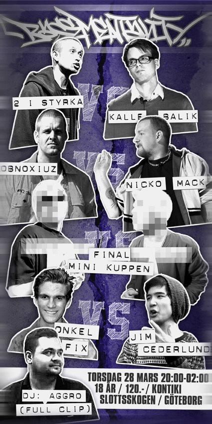 Basementality Battles - Goteborg 28