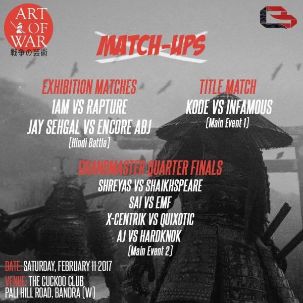 Battle Bars Bombay (B3) - Art of War (B3)