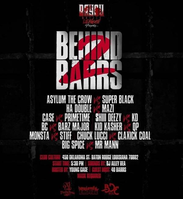 Bayou Battle League - Behind Barrs 2