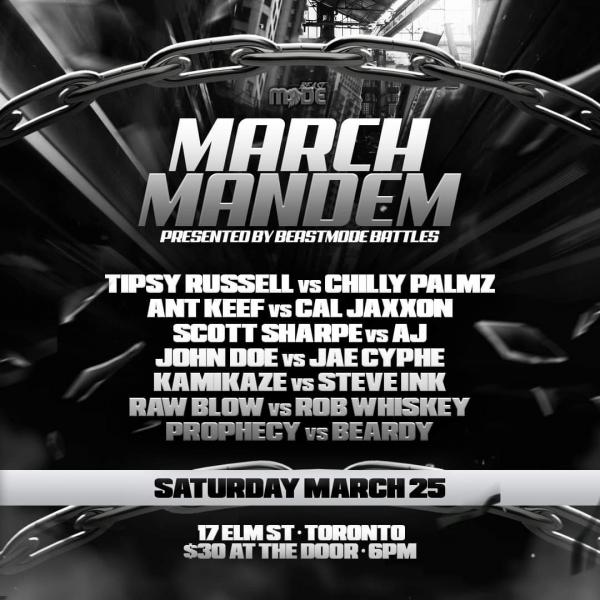 BeastMODE - March Mandem