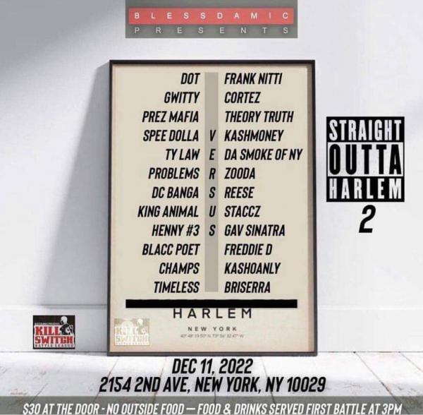 Bless Da Mic - Straight Outta Harlem 2