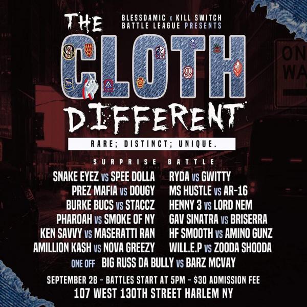 Bless Da Mic - The Cloth Different