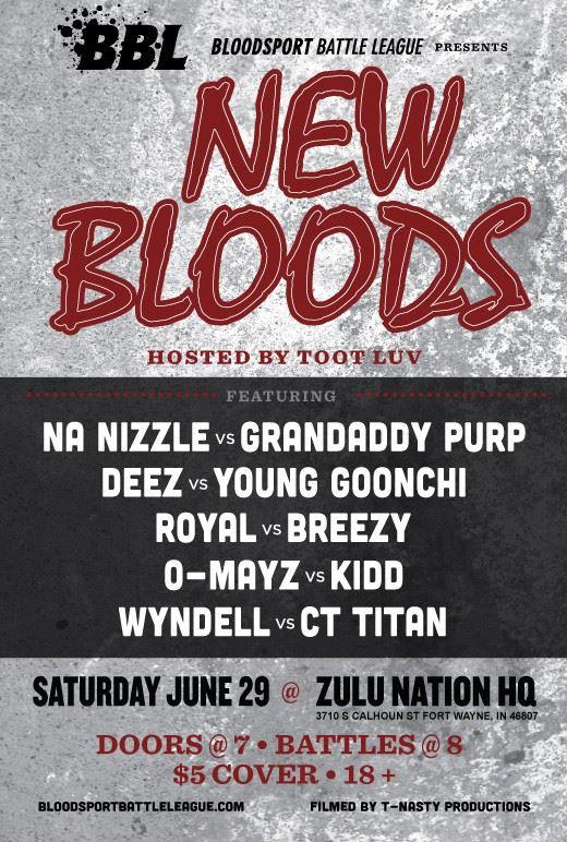 Bloodsport Battle League - New Bloods