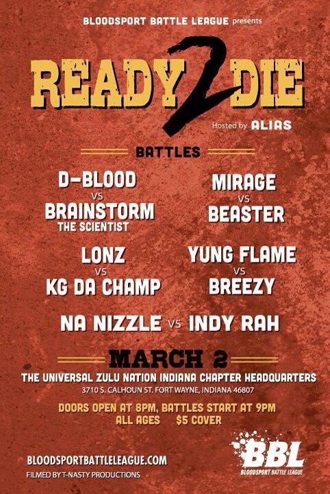 Bloodsport Battle League - Ready 2 Die