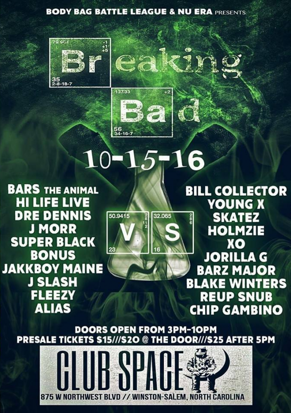 Body Bag Battle League - Breaking Bad