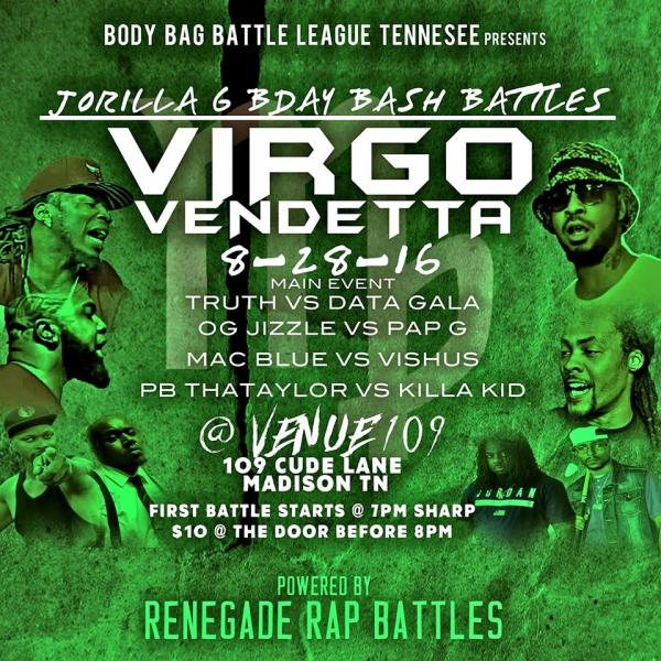 Body Bag Battle League - Virgo Vendetta