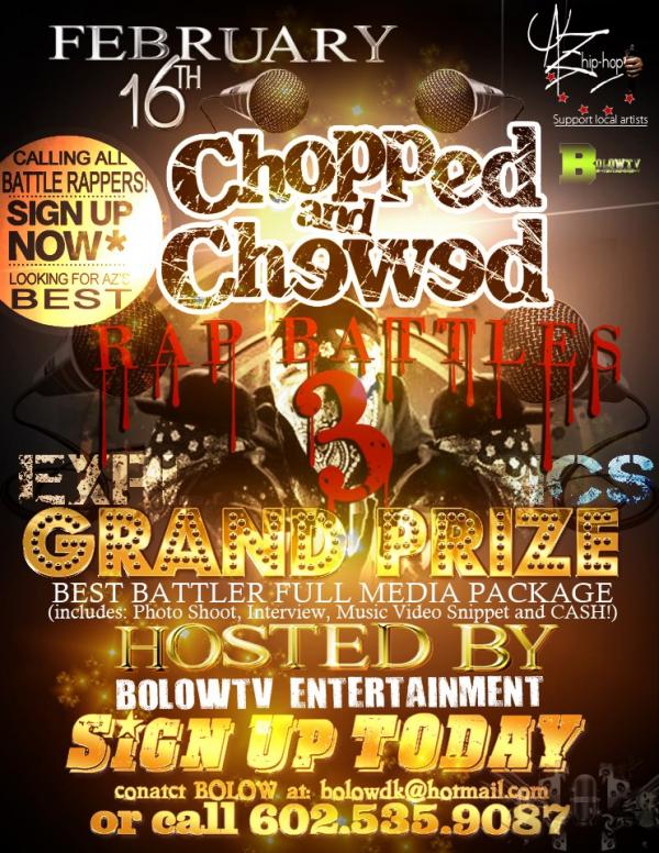 BolowTv Entertainment - Chopped and Chewed Rap Battles 3