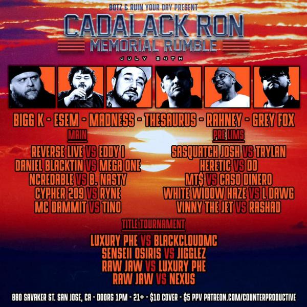 BOTZ Battles - Cadalack Ron Memorial Rumble