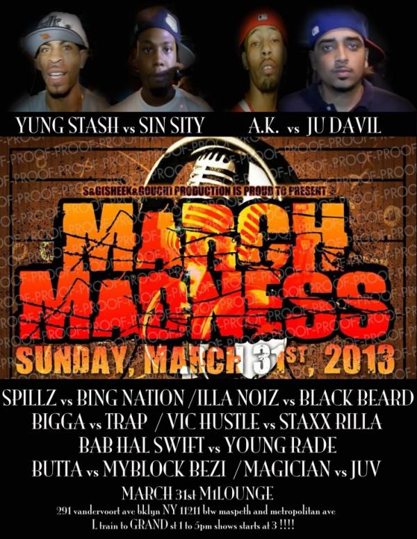 Brooklyn Mic Club - March Madness - BMC