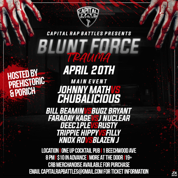 Capital Rap Battles - Blunt Force Trauma