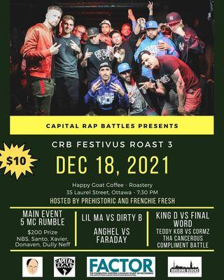 Capital Rap Battles - Festivus Roast 3