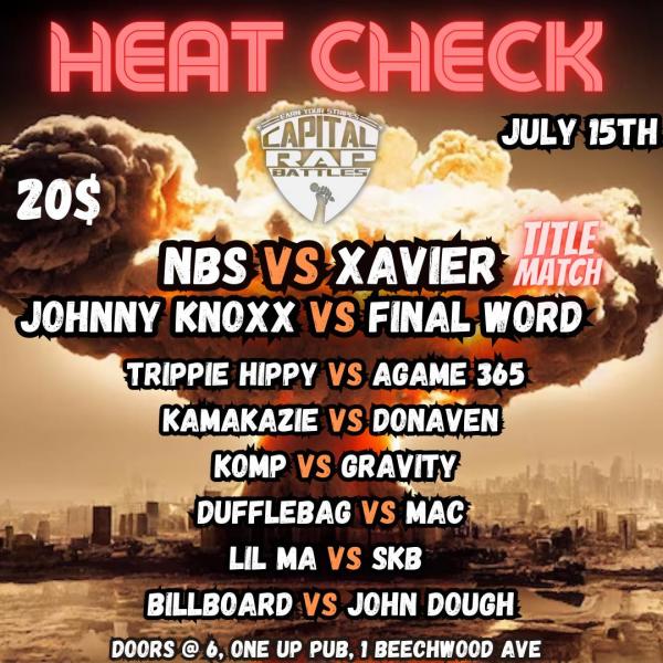 Capital Rap Battles - Heat Check (Capital Rap Battles)