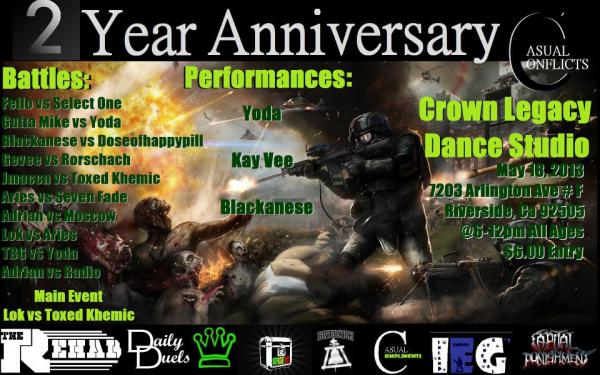 Casual Conflicts - Casual Conflicts 2 Year Anniversary