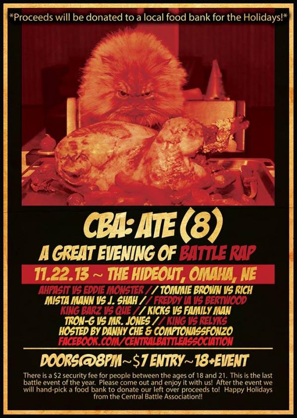 Central Battle Association - CBA - Ate 8