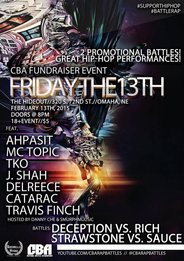 Central Battle Association - CBA Fundraiser Even - Friday The 13th