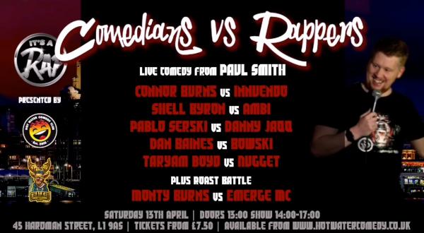 Chalked Out - Comedians Versus Battle Rappers (April 13 2019)