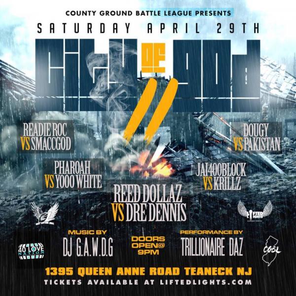 County Ground Battle League - City of God II