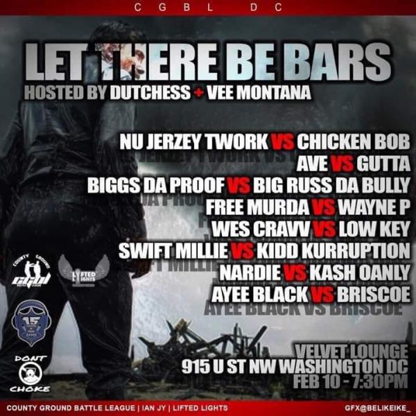 County Ground Battle League - Let There Be Bars