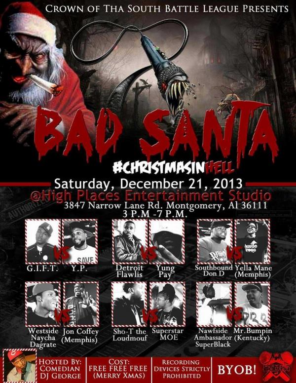 Crown of tha South Battle League - Bad Santa
