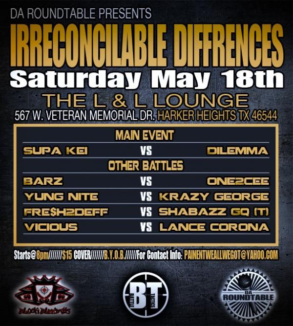 Da Roundtable - Irreconcilable Differences