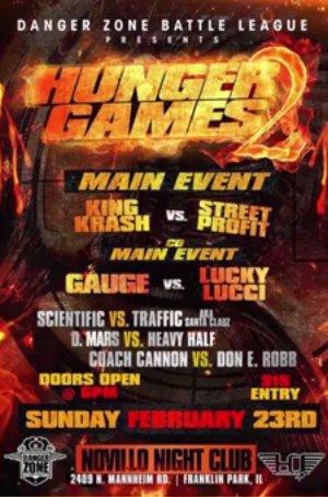 Danger Zone Battle League - Hunger Games 2