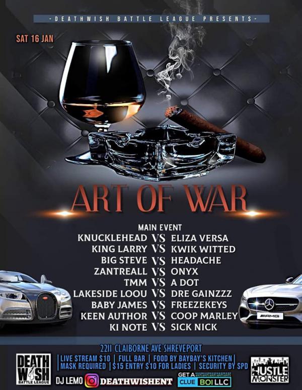 Deathwish Battle League - Art of War (Deathwish Battle League)