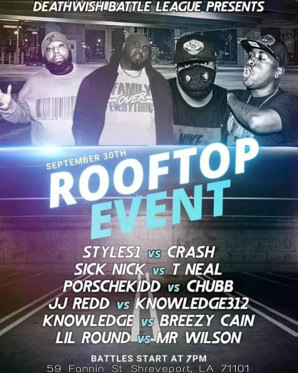 Deathwish Battle League - Rooftop Event