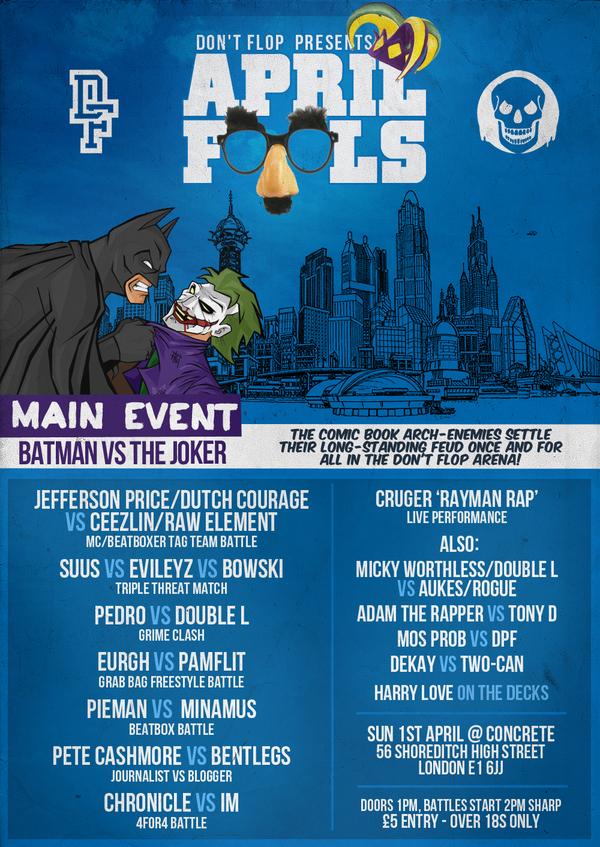 Don't Flop Entertainment - April Fools 2012