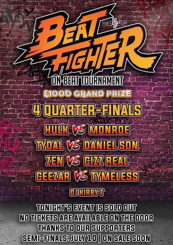 Don't Flop Entertainment - Beat Figher: 4 Quarter-Finals