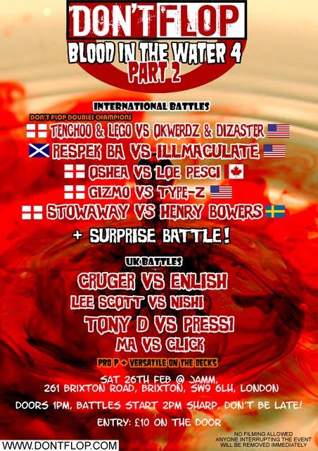 Don't Flop Entertainment - Blood in the Water 4