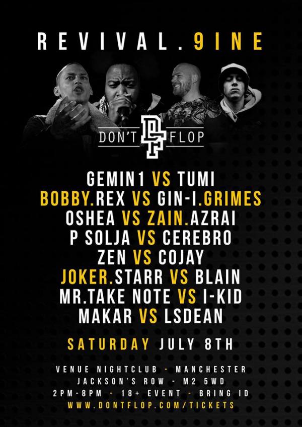 Don't Flop Entertainment - Revival 9ine