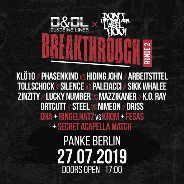 DLTLLY: Don't Let The Label Label You - Breakthrough: Runde 2